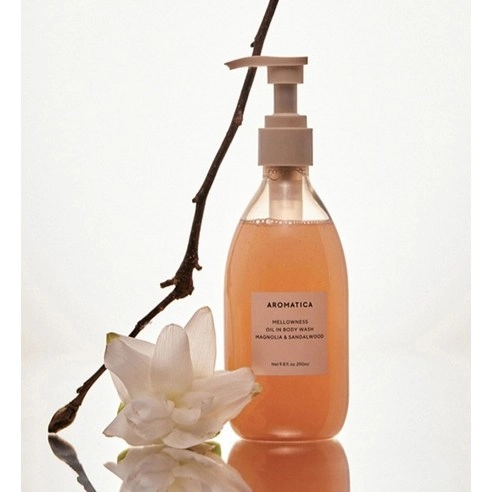 MELLOWNESS OIL IN BODY WASH [MAGNOLIA & SANDALWOOD], 290ml, 1pack - Image 3