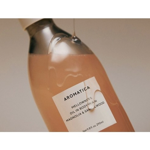 MELLOWNESS OIL IN BODY WASH [MAGNOLIA & SANDALWOOD], 290ml, 1pack - Image 5