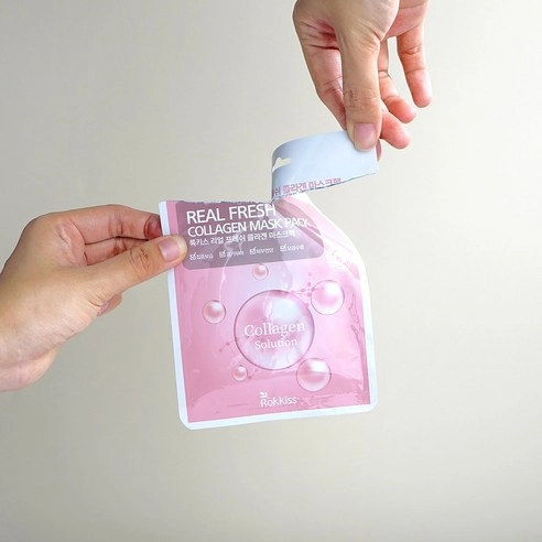 Real Fresh Collagen Sheet Mask, 50ea - Image 3