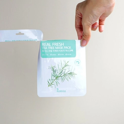 Real Fresh Tea Tree Sheet Mask, 50ea, 1pack - Image 3