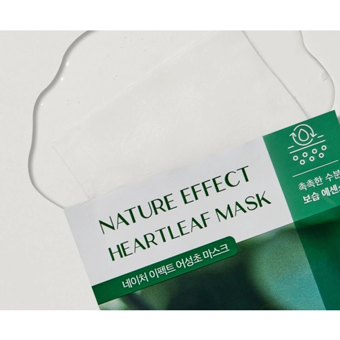 LEADERS Nature Effect Heartleaf Mask, 10ea, 1pack - Image 4