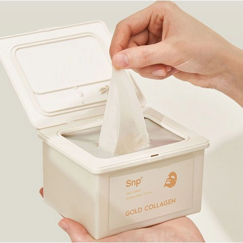 Gold Collagen Daily Mask, 30ea, 1pack - Image 3