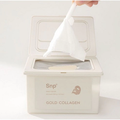 Gold Collagen Daily Mask, 30ea, 1pack - Image 4