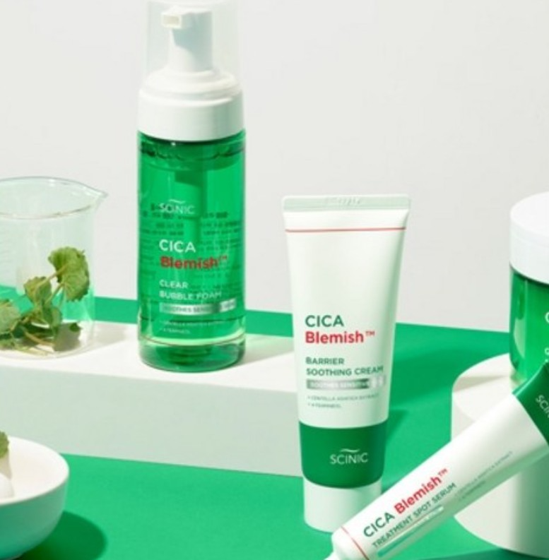 Cica Blemish Barrier Soothing Cream, 80ml+80ml - Image 2