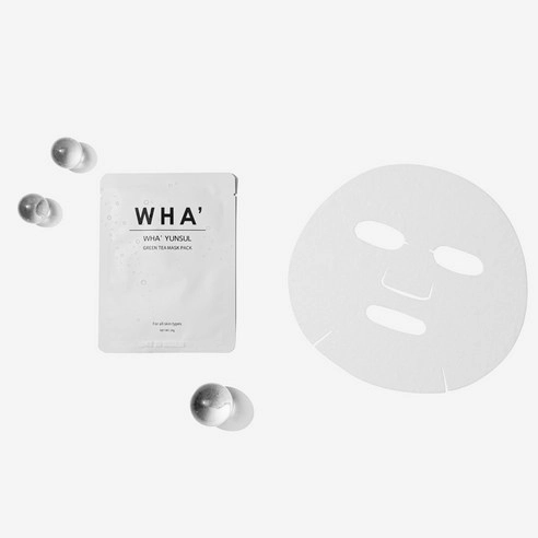 Green Tea Sheet Mask, 10ea - Image 2