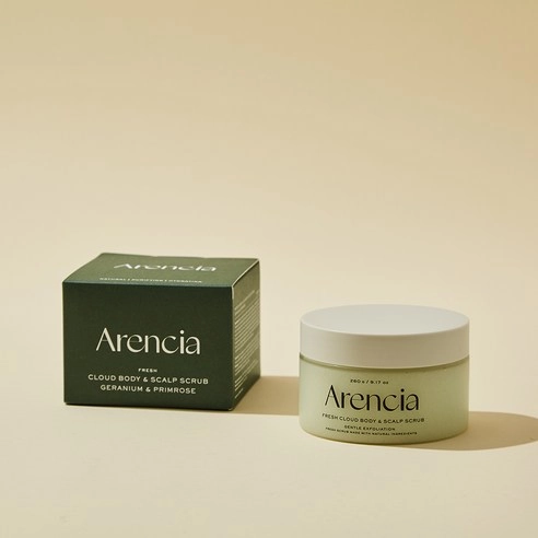 Fresh Cloud Body & Scalp Scrub (Geranium & Prim Rose) - Image 2