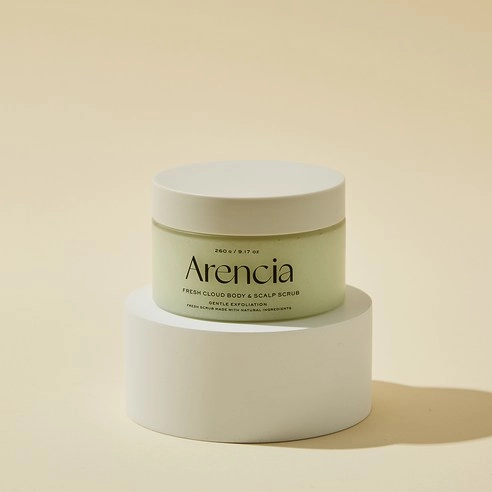 Fresh Cloud Body & Scalp Scrub (Geranium & Prim Rose) - Image 4