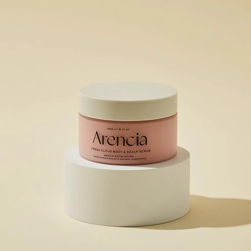 Fresh Cloud Body & Scalp Scrub [Lavender & Pear], 260g, 1pack - Image 4