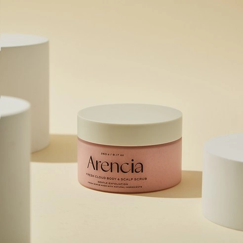 Fresh Cloud Body & Scalp Scrub [Lavender & Pear], 260g, 1pack - Image 6