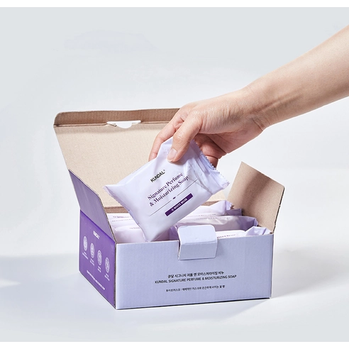 Signature Perfume & Moisturizing Soap [White Musk], 100g, 10ea - Image 3