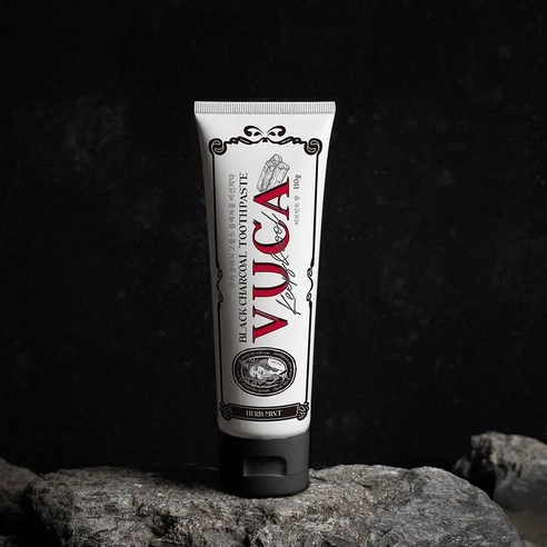 Classic Black Charcoal Toothpaste [Herb Mint Scent] - Image 2