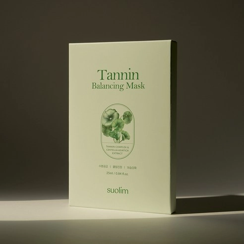 Tannin Cica Balancing Sheet Mask, 5ea - Image 3