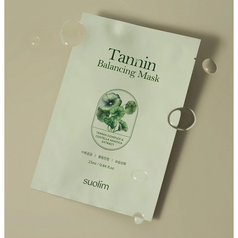 Tannin Cica Balancing Sheet Mask, 5ea - Image 5