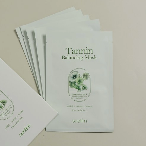 Tannin Cica Balancing Sheet Mask, 5ea - Image 6