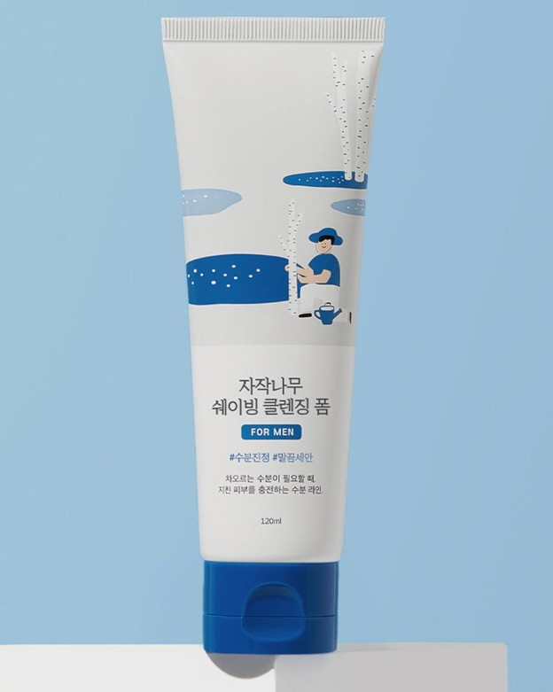 For Men Birch Juice Shaving Cleansing Foam, 120ml, 1pack - Image 2