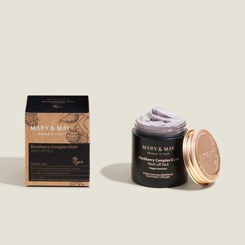 Vegan Blackberry Complex Glow Wash-Off Pack - Image 4