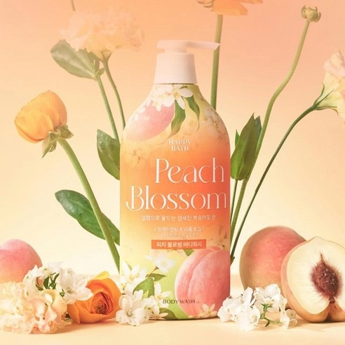 Peach Blossom Body Wash, 900g, 1pack - Image 2