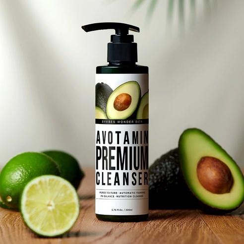 Premium Vegitox Avotamin Cleanser, 200ml, 1pack - Image 3