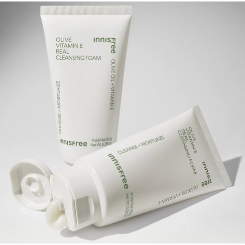 Olive Vitamin E Real Cleansing Foam, 150g, 1pack - Image 3