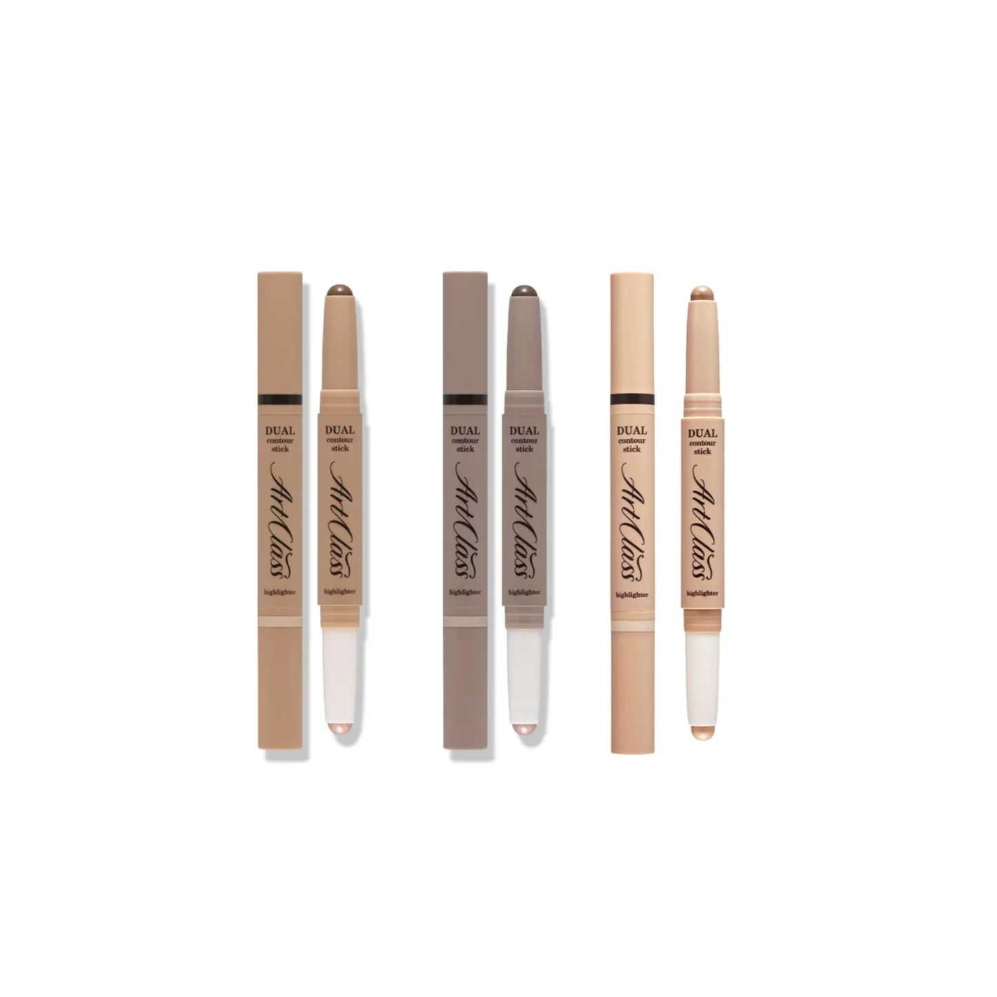 Artclass Dual Contour Stick, 2.2g, 02 Cool Duo, 1pack