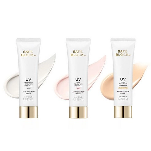 Safe Block RX Rosie Tone Up Sun [SPF50+/PA++++] , 50ml+50ml+50ml - Image 7