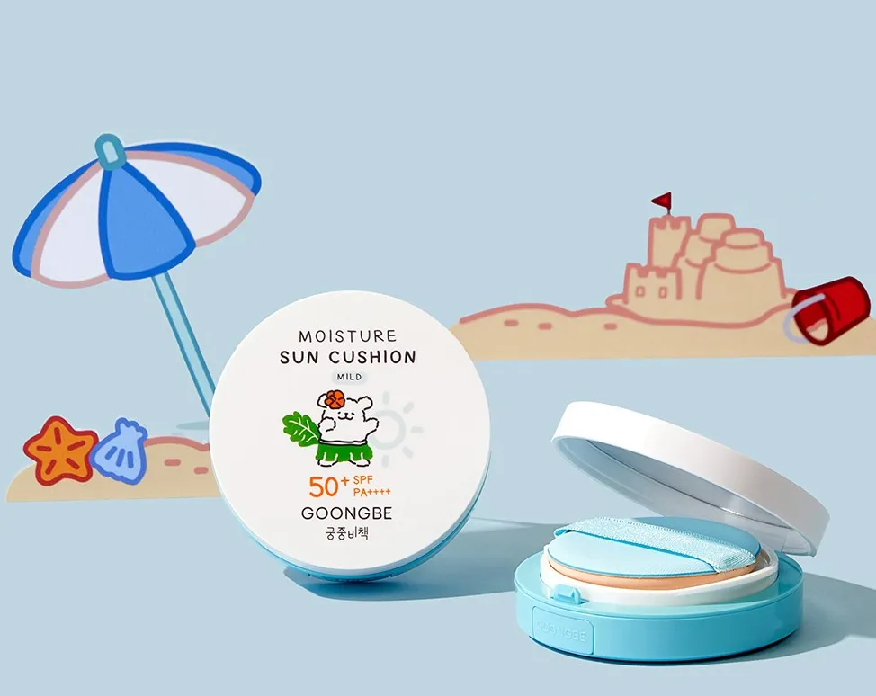 Moisture Sun Cushion Mild, 14g, 1pack - Image 3