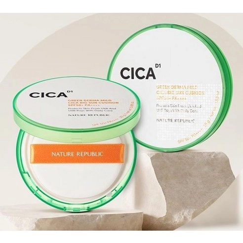 GREEN DERMA MILD CICA BIG SUN CUSHION, 25g, 1pack - Image 5