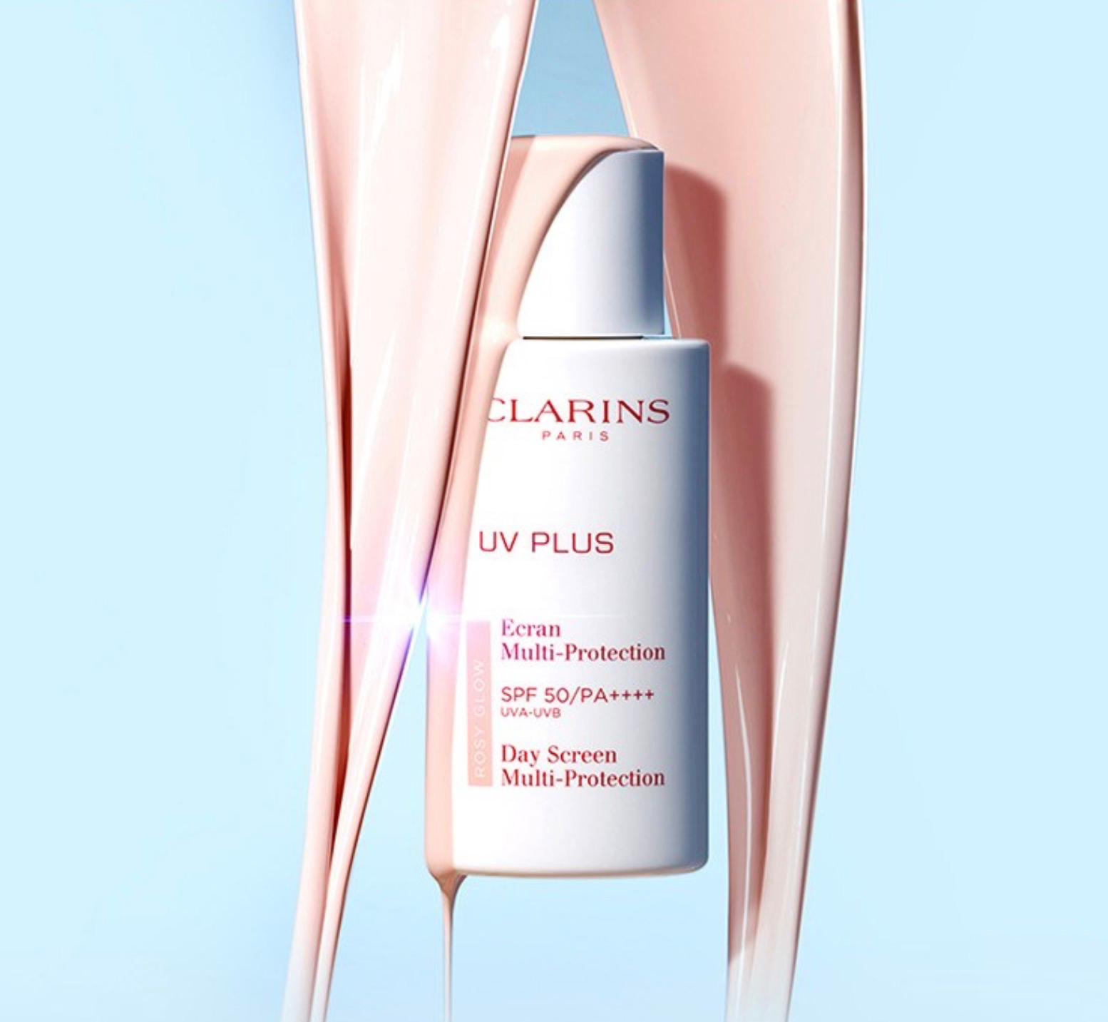 Rosy Glow UV Plus Anti-Pollution Day Screen Multi-Protection [SPF50/PA++++], 50ml, 1pack - Image 2