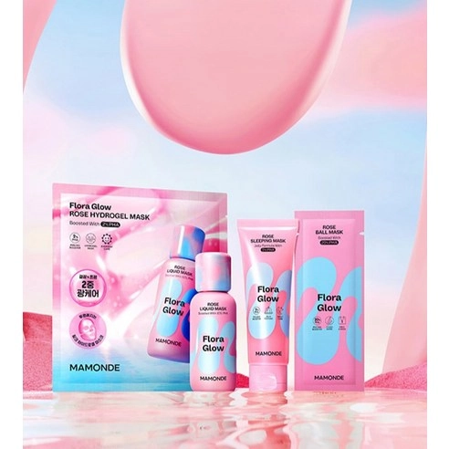 Flora Glow Rose Liquid Mask, 100ml, 1pack - Image 7