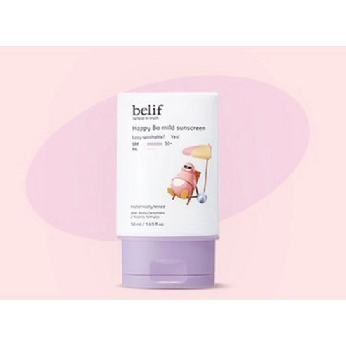 Happy Bo Mild Sunscreen [SPF50/PA++++], 50ml, 1pack - Image 4