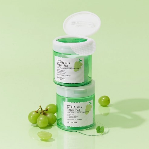 Shine Muscat Cica BHA Toner Pad, 70ea, 1pack - Image 2
