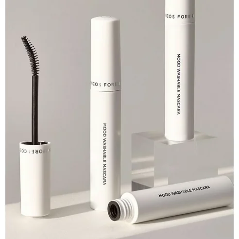 Mood Washable Mascara Long & Curl, 01 Deep Black, 1pack - Image 6