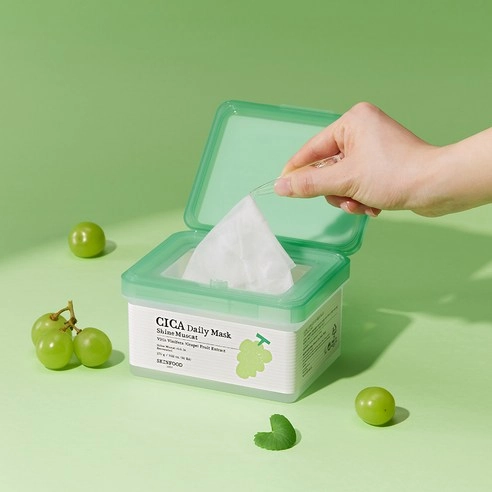 Shine Muscat Cica Daily Mask, 30ea, 1pack - Image 2