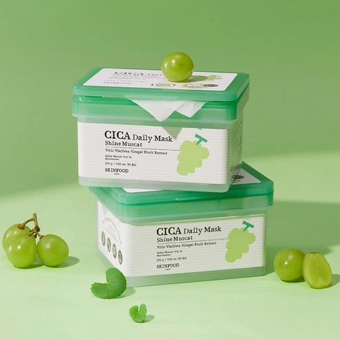 Shine Muscat Cica Daily Mask, 30ea, 1pack - Image 3