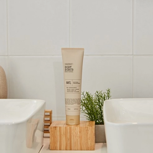 Heartnol Body Scrub [Musk Floral], 150ml, 1pack - Image 4