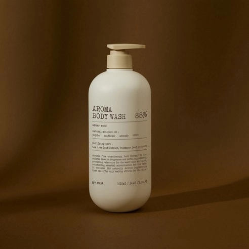 Aroma Body Wash [Amberwood], 510ml, 1pack - Image 7