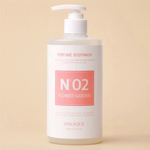 Perfume Body Wash [Flower Garden], 500ml+500ml - Image 2