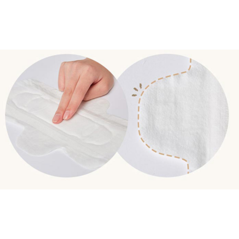 Premium Organic Sanitary Pad Super Long Overnight - Image 2