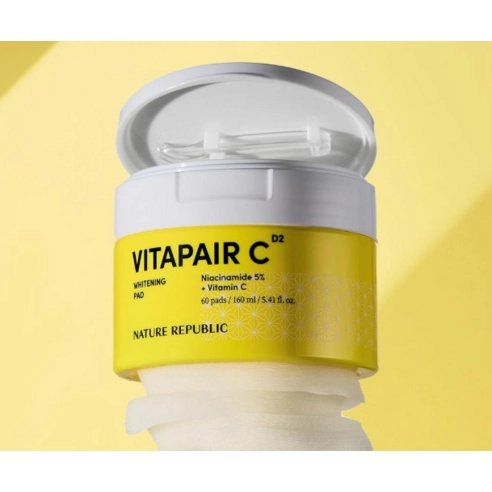 Vitafair C Whitening Pad, 60ea, 1pack - Image 5