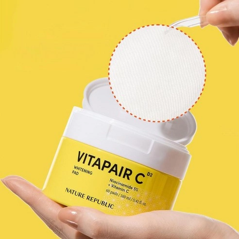 Vitafair C Whitening Pad, 60ea, 1pack - Image 4
