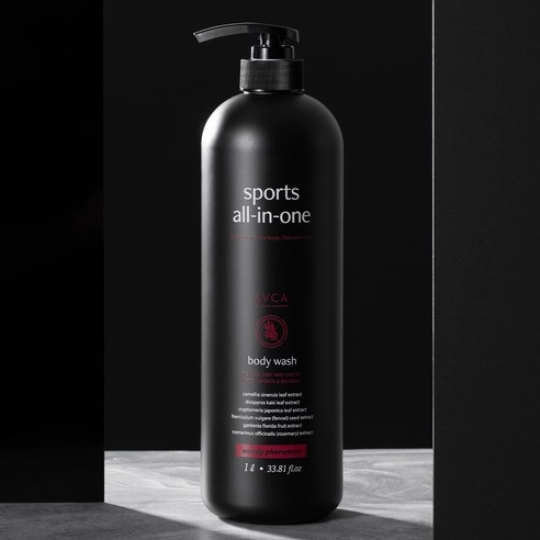 Sports All-in-One Perfumed Body Wash [Woody Pheromone Scent], 1,000ml, 1pack - Image 2