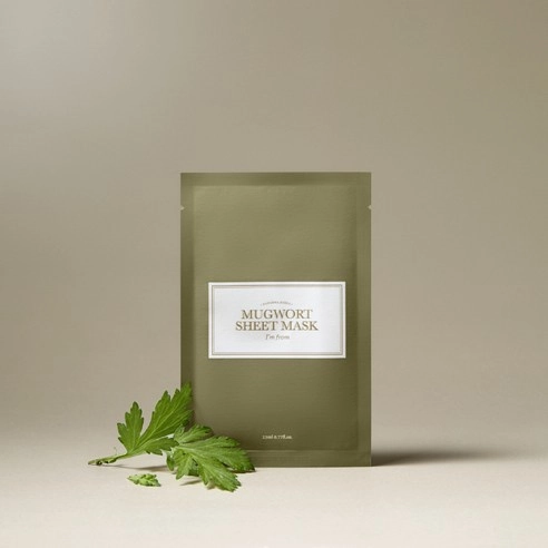 Mugwort Sheet Mask, 23ml, 20packs - Image 2
