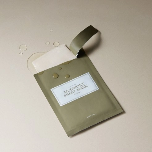 Mugwort Sheet Mask, 23ml, 20packs - Image 3