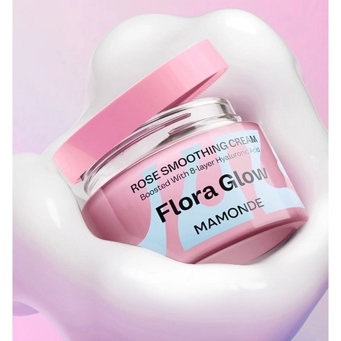Flora Glow Rose Smoothing Cream, 50ml, 1pack - Image 2