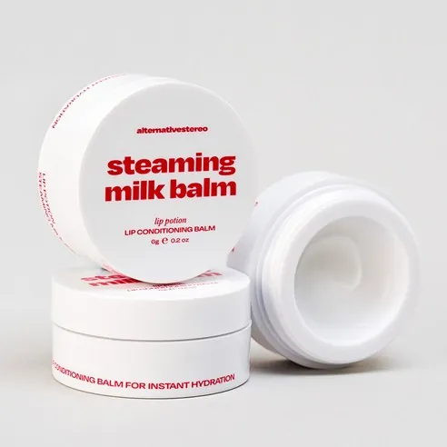 Lip Potion Steaming Milk Balm, 6g, Clear, 1pack - Image 4