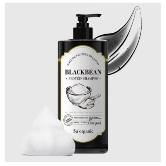 Black Bean Protein Shampoo, 1l, 1pack - Image 2