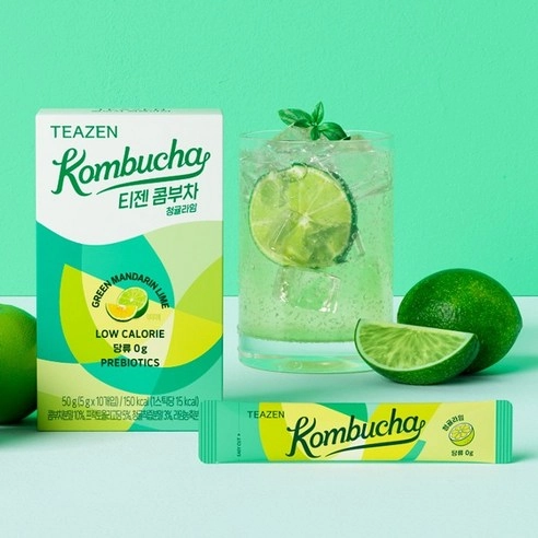 [UK EXCLUSIVE] Kombucha [Green Tangerine Lime], 10ea, 1pack - Image 4