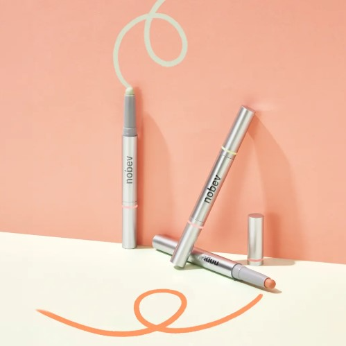 Color Corrector Soft Dual Pencil, 1.1g, 01 Salmon Green, 1pack - Image 2