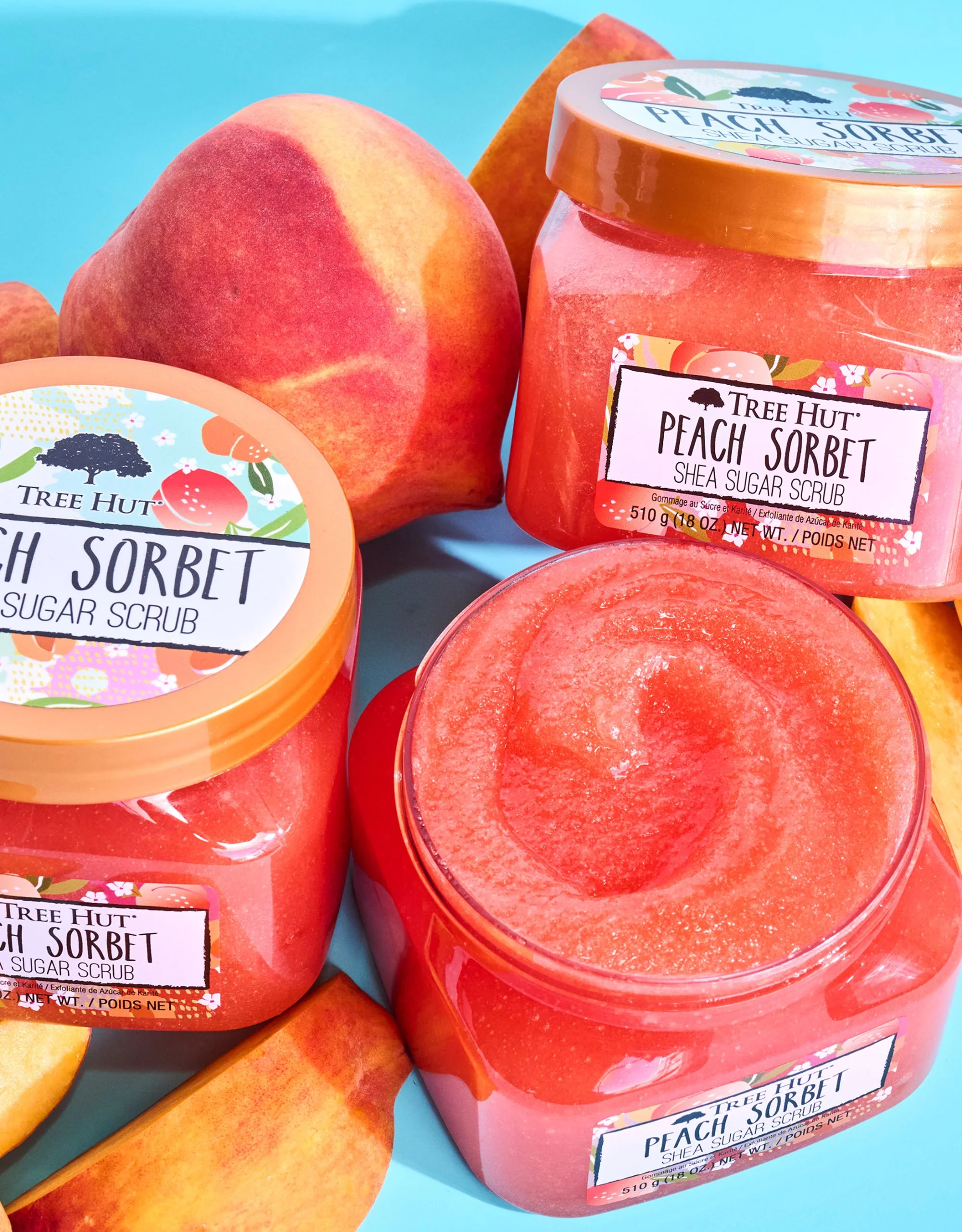 Peach Sorbet Shea Sugar Scrub - Image 2