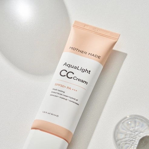 Aqua Light CC Cream [SPF50+/PA+++], 40ml, Neutral Beige, 1pack - Image 5